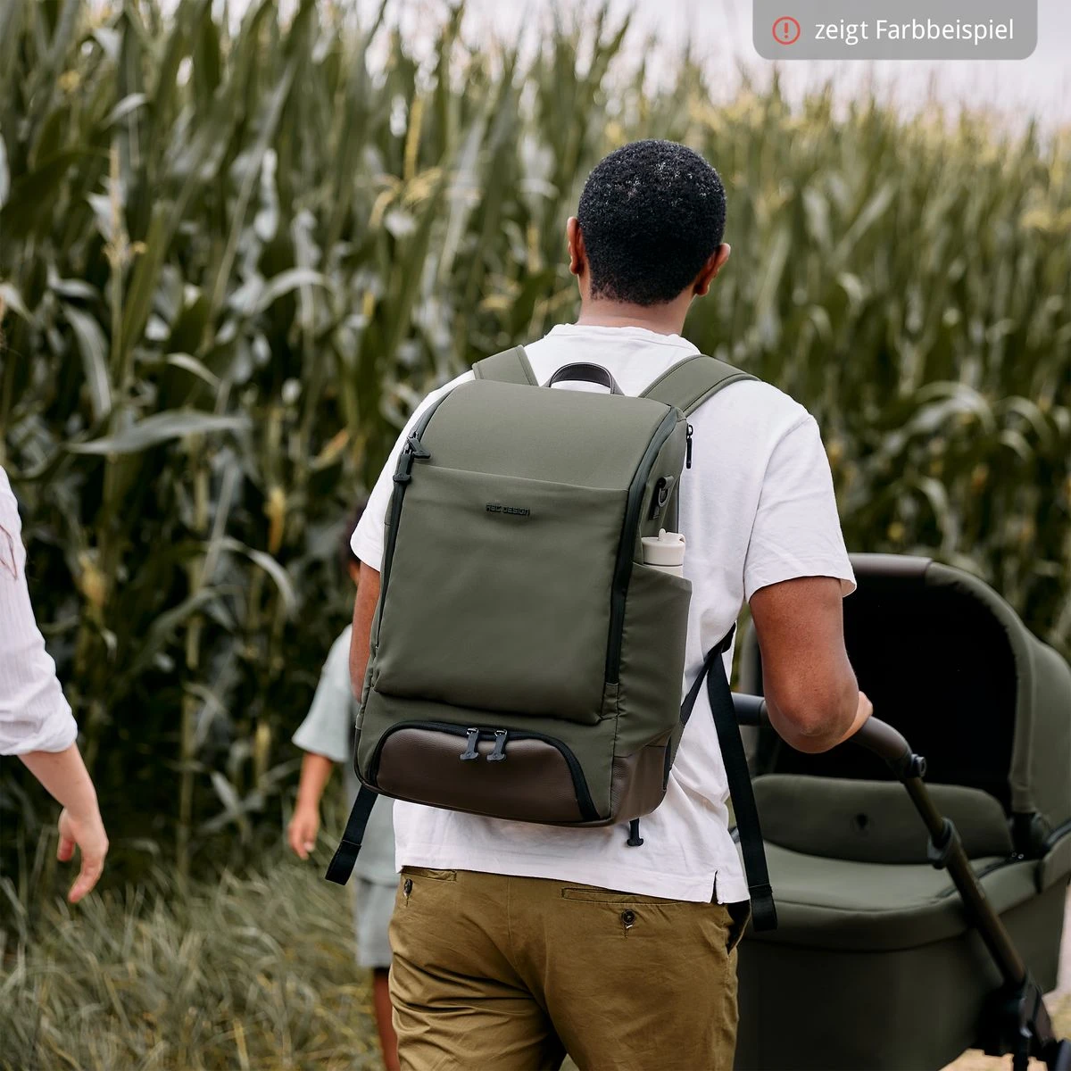 Wickelrucksack Active mit großem Frontfach inkl. Wickelunterlage & Zubehör - Pine ABC Design Wickelrucksack Active Mit Großem Frontfach Inkl. Wickelunterlage & Zubehör - Pine -Baby Artikel abc design wickelrucksack active mit grossem frontfach inkl wickelunterlage zubehor pine 12005132302 d14