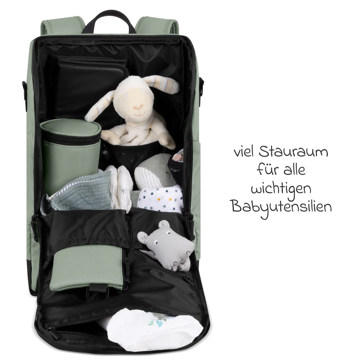 Wickelrucksack Active mit großem Frontfach inkl. Wickelunterlage & Zubehör - Pine ABC Design Wickelrucksack Active Mit Großem Frontfach Inkl. Wickelunterlage & Zubehör - Pine -Baby Artikel abc design wickelrucksack active mit grossem frontfach inkl wickelunterlage zubehor pine 12005132302 d5