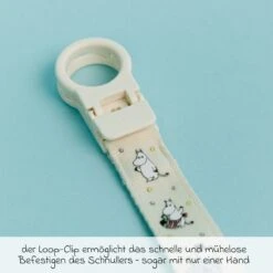 BIBS 3-tlg Geschenk-Set 2 Latex-Schnuller Colour 6-18 M + Schnullerband - Moomin Friends - Ivory / Sage -Baby Artikel bibs 3 tlg geschenk set 2 latex schnuller colour 6 18 m schnullerband moomin friends ivory sage 7500142 d7