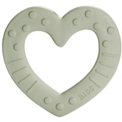 BIBS Beißring - Baby Bitie - Heart - Sage