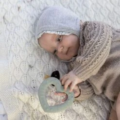 BIBS Beißring - Baby Bitie - Heart - Sage -Baby Artikel bibs beissring baby bitie heart sage 3100250 d12