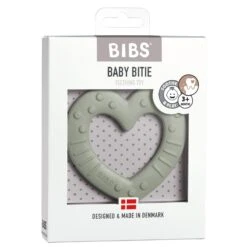 BIBS Beißring - Baby Bitie - Heart - Sage -Baby Artikel bibs beissring baby bitie heart sage 3100250 d3