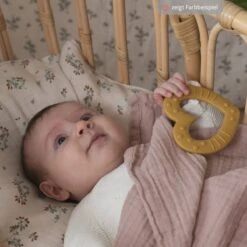 BIBS Beißring - Baby Bitie - Heart - Sage -Baby Artikel bibs beissring baby bitie heart sage 3100250 d5