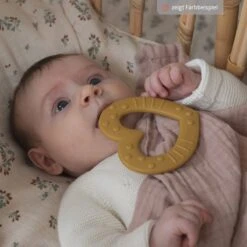 BIBS Beißring - Baby Bitie - Heart - Sage -Baby Artikel bibs beissring baby bitie heart sage 3100250 d6