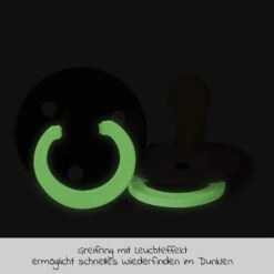 Baby Artikel -Baby Artikel bibs leucht schnuller colour 2er pack night blush vanilla gr 6 18 m 120243 d1