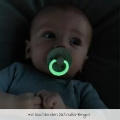 BIBS Leucht-Schnuller Colour 2er Pack - Night - Petrol / Deep Space - Gr. 0-6 M -Baby Artikel bibs leucht schnuller colour 2er pack night petrol deep space gr 0 6 m 110455 d6