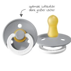 BIBS Leucht-Schnuller - Colour 2er Pack - Night - Sage / Cloud - Gr. 0-6 M -Baby Artikel bibs leucht schnuller colour 2er pack night sage cloud gr 0 6 m 110267 d5