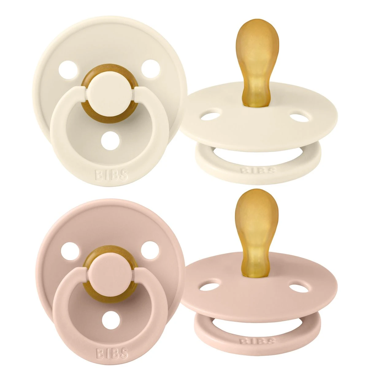 Schnuller 2er Pack Colour Symmetrischer Sauger aus Naturkautschuk 0-6 M - Ivory / Blush BIBS Schnuller 2er Pack Colour Symmetrischer Sauger Aus Naturkautschuk 0-6 M - Ivory / Blush -Baby Artikel bibs schnuller 2er pack colour symmetrischer sauger aus naturkautschuk 0 6 m ivory blush 2121417 d0