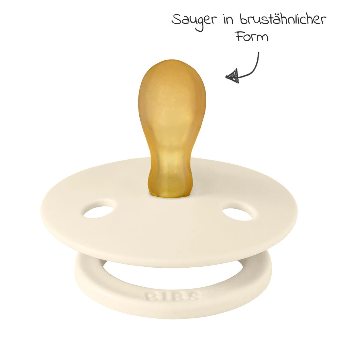 Schnuller 2er Pack Colour Symmetrischer Sauger aus Naturkautschuk 0-6 M - Ivory / Blush BIBS Schnuller 2er Pack Colour Symmetrischer Sauger Aus Naturkautschuk 0-6 M - Ivory / Blush -Baby Artikel bibs schnuller 2er pack colour symmetrischer sauger aus naturkautschuk 0 6 m ivory blush 2121417 d1