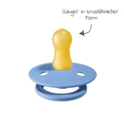 Baby Artikel -Baby Artikel bibs schnuller colour 2er pack sky blue baby blue gr 0 6 m 110214 d1