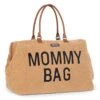 Childhome Wickeltasche Mommy Bag - Teddy - Braun -Baby Artikel childhome wickeltasche mommy bag teddy braun cwmbbt d0