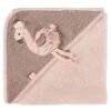 Fehn Kapuzenbadetuch 80 X 80 Cm - Flamingo -Baby Artikel fehn kapuzenbadetuch 80 x 80 cm flamingo 042481 d0