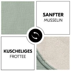 HAUCK Auflage / Topper Für Wickelauflagen Wie Change N Clean - Sage -Baby Artikel hauck auflage topper fur wickelauflagen wie change n clean sage 711323 d4