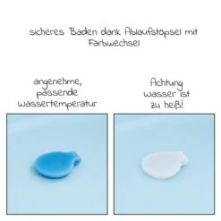 HAUCK Badewanne Wash N Fold M - Light Blue -Baby Artikel hauck badewanne wash n fold m light blue 727027 d6