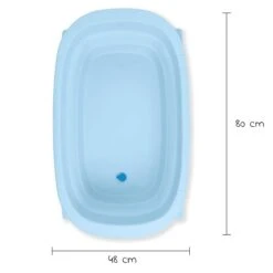 HAUCK Badewanne Wash N Fold M - Light Blue -Baby Artikel hauck badewanne wash n fold m light blue 727027 d8