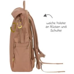 LÄSSIG Wickelrucksack Outdoor Rolltop Backpack - Almond -Baby Artikel lassig wickelrucksack outdoor rolltop backpack almond 11030543003 d5