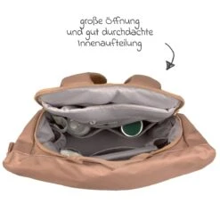LÄSSIG Wickelrucksack Outdoor Rolltop Backpack - Almond -Baby Artikel lassig wickelrucksack outdoor rolltop backpack almond 11030543003 d6