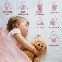 Mullwindel / Mulltuch 8er Pack 80 X 80 Cm - Orchidee / Puder 6 Mullwindel / Mulltuch 8er Pack 80 X 80 Cm - Orchidee / Puder -Baby Artikel makian mullwindel mulltuch 8er pack 80 x 80 cm orchidee puder zbp 8 d4