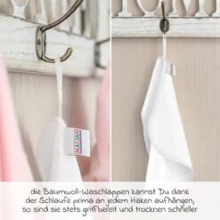 Mullwindel / Mulltuch / Spucktuch / Pflegetuch 9er Pack 40 X 40 Cm - Orchidee / Puder / Weiß -Baby Artikel makian mullwindel mulltuch spucktuch pflegetuch 9er pack 40 x 40 cm orchidee puder weiss dpopb 9 d5