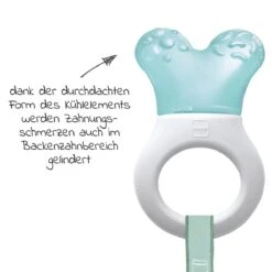 MAM Kühl-Beißring Mini Cooler & Clip - Türkis -Baby Artikel mam kuhl beissring mini cooler clip turkis 6681421122 d3