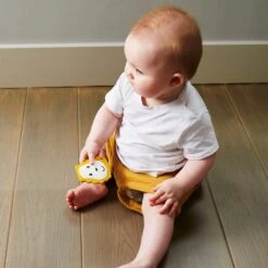 Matchstick Monkey 4-tlg. Starter-Set Zahnungshilfen - Beißring Mit Fingerzahnbürste - Löwe - Gelb -Baby Artikel matchstick monkey 4 tlg starter set zahnungshilfen beissring mit fingerzahnburste lowe gelb mm ssg l 001 d8