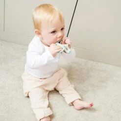 Matchstick Monkey Beißring Affe - Mintgrün -Baby Artikel matchstick monkey beissring affe mintgrun mm t 009 d5