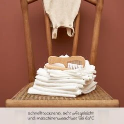 Mullwindel 6er Pack 60 X 60 Cm - Weiß -Baby Artikel meyco mullwindel 6er pack 60 x 60 cm weiss 152 000 27 09 m6 d3