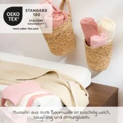 Mullwindel / Mulltuch / Pucktuch / Swaddle 2er Pack Musselin 120 X 120 Cm - Soft Rose / Rose 4 Mullwindel / Mulltuch / Pucktuch / Swaddle 2er Pack Musselin 120 X 120 Cm - Soft Rose / Rose -Baby Artikel meyco mullwindel mulltuch pucktuch swaddle 2er pack musselin 120 x 120 cm soft rose rose 152 000 cr 06 m2 d2