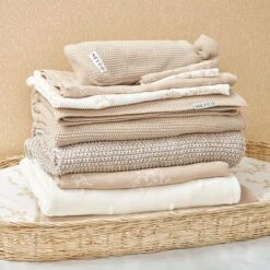 Mullwindel / Mulltuch / Pucktuch / Swaddle 3er Pack Musselin 70 X 70 Cm - Branches - Sand -Baby Artikel meyco mullwindel mulltuch pucktuch swaddle 3er pack musselin 70 x 70 cm branches sand 452068 d4