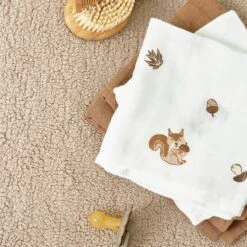 Starter Set 9-tlg. Mulltücher - Forest Animals - Toffee 6 Starter Set 9-tlg. Mulltücher - Forest Animals - Toffee -Baby Artikel meyco starter set 9 tlg mulltucher forest animals toffee 199 ad bw 08 m9 d4