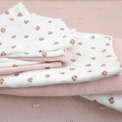 Starter Set 9-tlg. Mulltücher - Mini Panther - Soft Pink 3 Starter Set 9-tlg. Mulltücher - Mini Panther - Soft Pink -Baby Artikel meyco starter set 9 tlg mulltucher mini panther soft pink 450354 d2