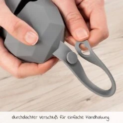 Silikon-Schnullerbox / Schnullerhalter 2er Pack - Diamant - Grau Hellgrau 9 Silikon-Schnullerbox / Schnullerhalter 2er Pack - Diamant - Grau Hellgrau -Baby Artikel miamia silikon schnullerbox schnullerhalter 2er pack diamant grau hellgrau 51178 75494 d7