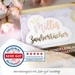 Windeleinlage / Zaubertücher 75er Pack - Pflegende Wundschutzeinlage Für Windeln Zur Vorbeugung Von Hautreizungen 6 Windeleinlage / Zaubertücher 75er Pack - Pflegende Wundschutzeinlage Für Windeln Zur Vorbeugung Von Hautreizungen -Baby Artikel millis windeleinlage zaubertucher 75er pack pflegende wundschutzeinlage fur windeln zur vorbeugung von hautreizungen set 913 d4