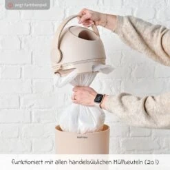 NATTOU Wickel-Set Mit Wickelunterlage Softy & Windeleimer Dropy - Grau Weiß -Baby Artikel nattou wickel set mit wickelunterlage softy windeleimer dropy grau weiss set 1349 d12