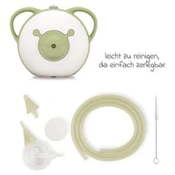 Ersatzpackung Für Elektrischen Nasensauger Pro - Salbei -Baby Artikel nosiboo ersatzpackung fur elektrischen nasensauger pro salbei acs 01 13 d3