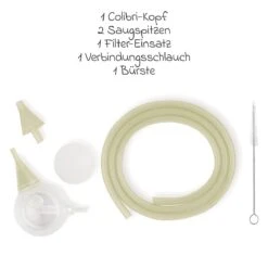Ersatzpackung Für Elektrischen Nasensauger Pro - Salbei -Baby Artikel nosiboo ersatzpackung fur elektrischen nasensauger pro salbei acs 01 13 d4