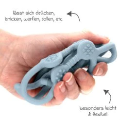 Reer Beiß- Und Greifball Bite & Play 8,6 Cm - Blau -Baby Artikel reer beiss und greifball bite play 8 6 cm blau 79273 d5