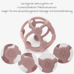 Reer Beiß- Und Greifball Bite & Play 8,6 Cm - Rosa -Baby Artikel reer beiss und greifball bite play 8 6 cm rosa 79284 d2