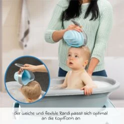 Reer Haarwaschbecher MyHappyBath Cup - Blau Grau -Baby Artikel reer haarwaschbecher myhappybath cup blau grau 76082 d3
