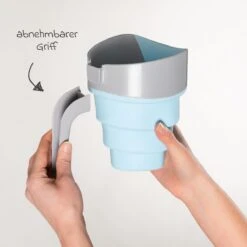 Reer Haarwaschbecher MyHappyBath Cup - Blau Grau -Baby Artikel reer haarwaschbecher myhappybath cup blau grau 76082 d4