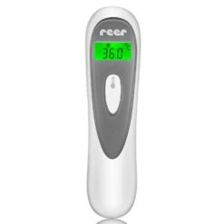 Reer Infrarot-Fieberthermometer Baby 3-in-1 Colour SoftTemp Für Ohr Und Stirn