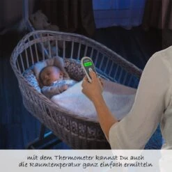 Reer Infrarot-Fieberthermometer Baby 3-in-1 Colour SoftTemp Für Ohr Und Stirn -Baby Artikel reer infrarot fieberthermometer baby 3 in 1 colour softtemp fur ohr und stirn 98050 d5