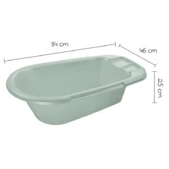 Rotho Babydesign Baby-Badewanne Ava - Sage Green -Baby Artikel rotho babydesign baby badewanne ava sage green 1236505155 d4