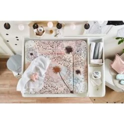 Rotho Babydesign Folien-Wickelauflage - Fly Away - Fantastic Mauve -Baby Artikel rotho babydesign folien wickelauflage fly away fantastic mauve 200620288cy sp d3