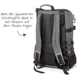 Wickelrucksack Inkl. Wickelunterlage & Flaschenhalter - Grau 7 Wickelrucksack Inkl. Wickelunterlage & Flaschenhalter - Grau -Baby Artikel tfk wickelrucksack inkl wickelunterlage flaschenhalter grau t 030 315 d5