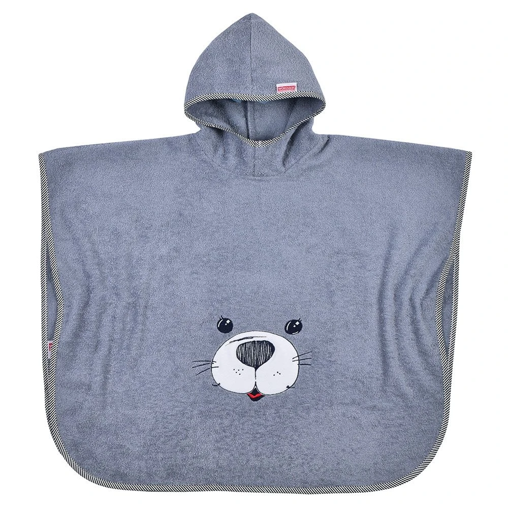 Bade-Poncho 75 x 60 cm - Stickerei Seehund - Grau Hellgrau Bade-Poncho 75 X 60 Cm - Stickerei Seehund - Grau Hellgrau -Baby Artikel worner bade poncho 75 x 60 cm stickerei seehund grau hellgrau 046686 d0