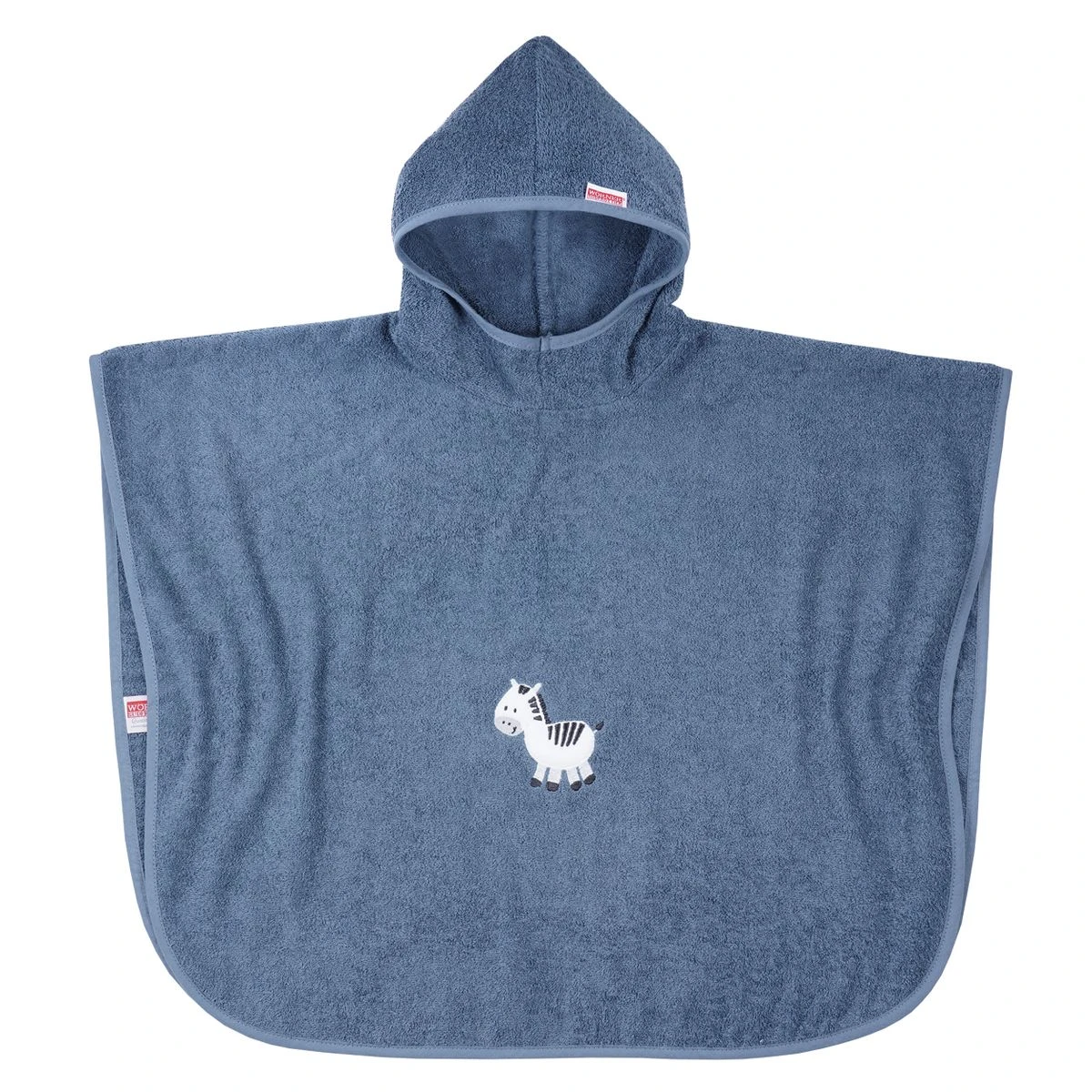 Bade-Poncho 75 x 60 cm - Stickerei Zebra - Dunkelblau Bade-Poncho 75 X 60 Cm - Stickerei Zebra - Dunkelblau -Baby Artikel worner bade poncho 75 x 60 cm stickerei zebra dunkelblau 049986 d0