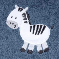 Bade-Poncho 75 X 60 Cm - Stickerei Zebra - Dunkelblau 4 Bade-Poncho 75 X 60 Cm - Stickerei Zebra - Dunkelblau -Baby Artikel worner bade poncho 75 x 60 cm stickerei zebra dunkelblau 049986 d2
