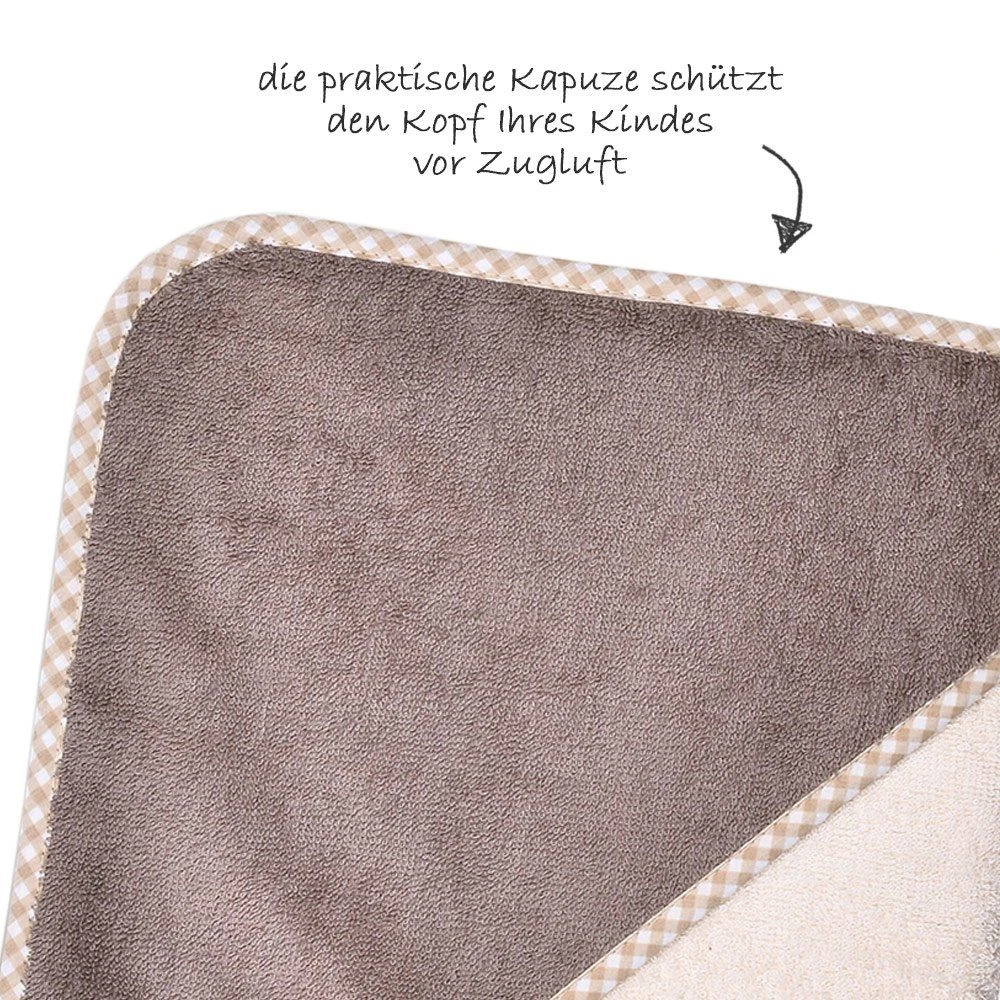 Kapuzenbadetuch 80 x 80 cm - Uni Natur Hellbraun Kapuzenbadetuch 80 X 80 Cm - Uni Natur Hellbraun -Baby Artikel worner kapuzenbadetuch 80 x 80 cm uni natur hellbraun 069591 d1