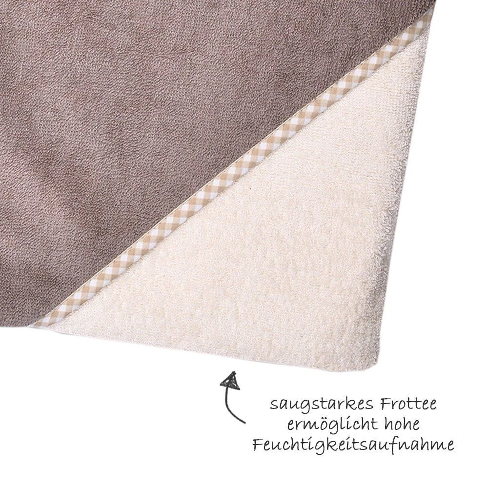 Kapuzenbadetuch 80 x 80 cm - Uni Natur Hellbraun Kapuzenbadetuch 80 X 80 Cm - Uni Natur Hellbraun -Baby Artikel worner kapuzenbadetuch 80 x 80 cm uni natur hellbraun 069591 d2